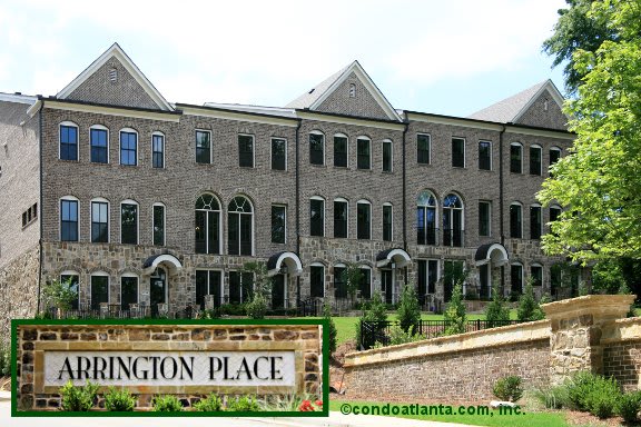 Arrington Place Townhomes in Brookhaven Georgia