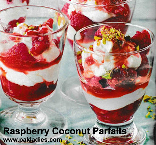 Raspberry Coconut Parfaits: Summer Dessert Ideas