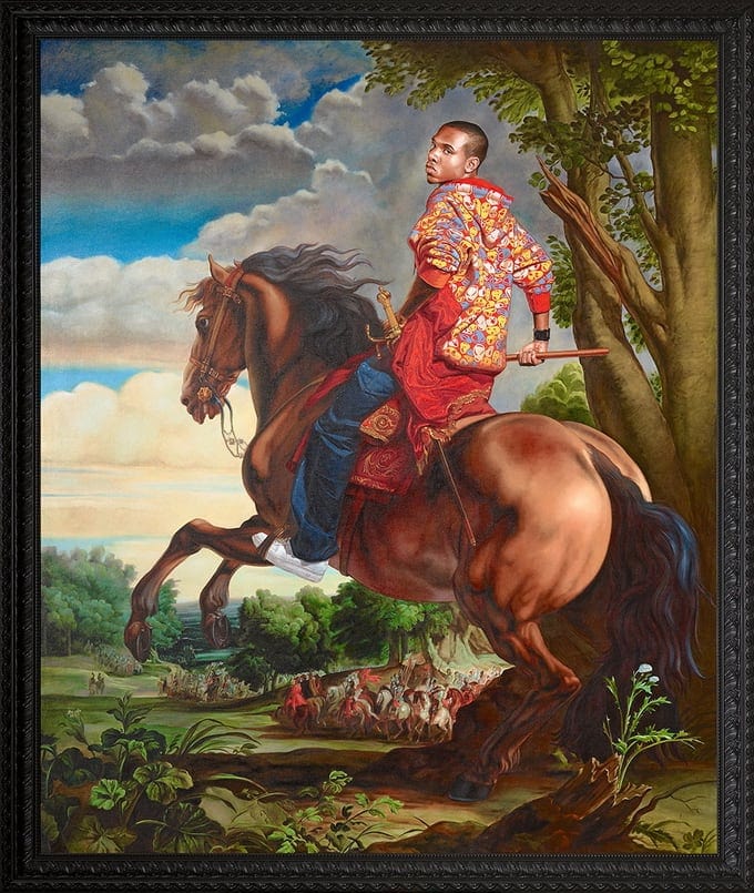 Kehinde Wiley Blends Hip-Hop With Renaissance To Make Beautiful Art