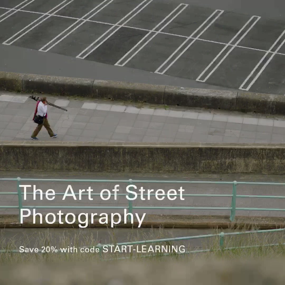 Discover The Art of Street Photography with Magnum photographers Mark Power, Bruce Gilden, Martin Parr, Susan Meiselas, Richard Kalvar, Carolyn Drake and Peter van Agtmael, plus industry experts. Use code START-LEARNING for 20% off: