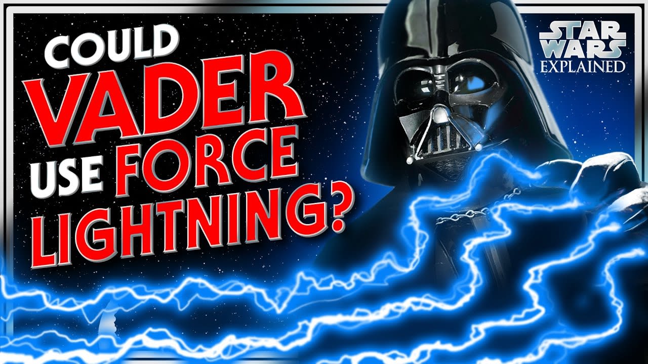 Can Darth Vader Use Force Lightning - Star Wars Explained #Shorts