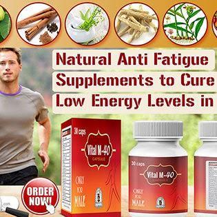 Natural Anti Fatigue Supplements to Cure Low Energy Levels in Males