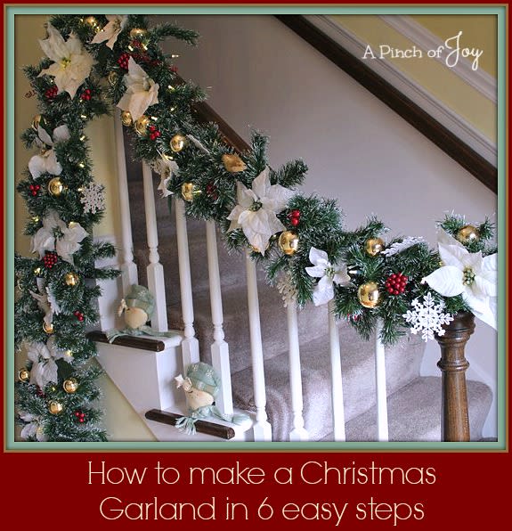 How to Make a Christmas Garland in Six Easy Steps
