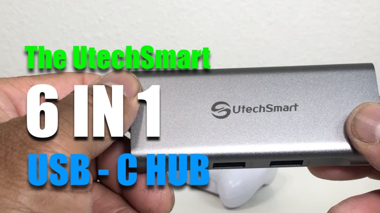 THE UTECHSMART 6 IN 1 USB C HUB