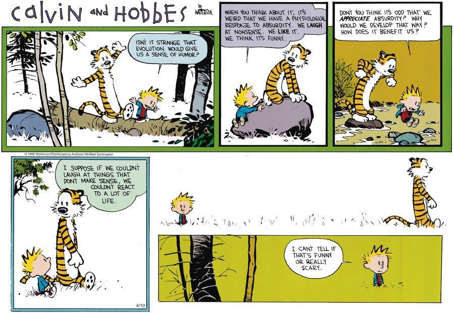 Calvin & Hobbes for April 10, 2022
