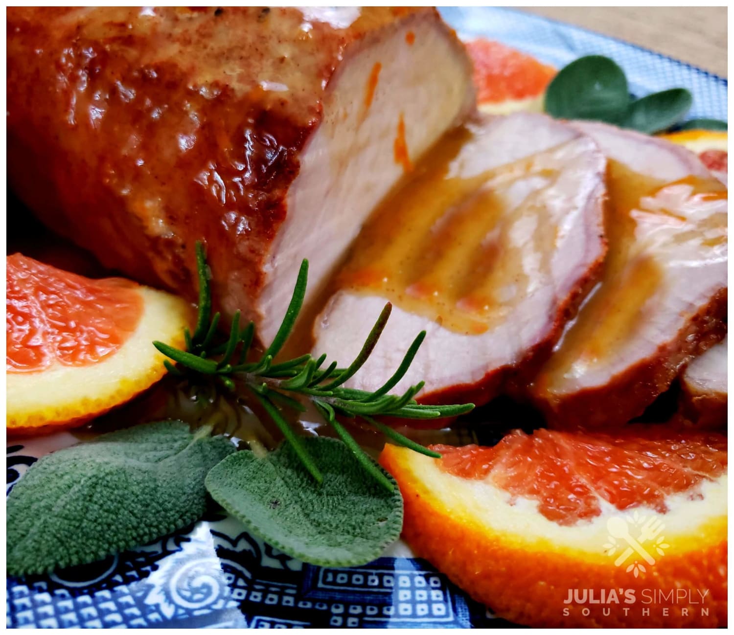 Easy and Elegant Pork Roast with Orange Sauce