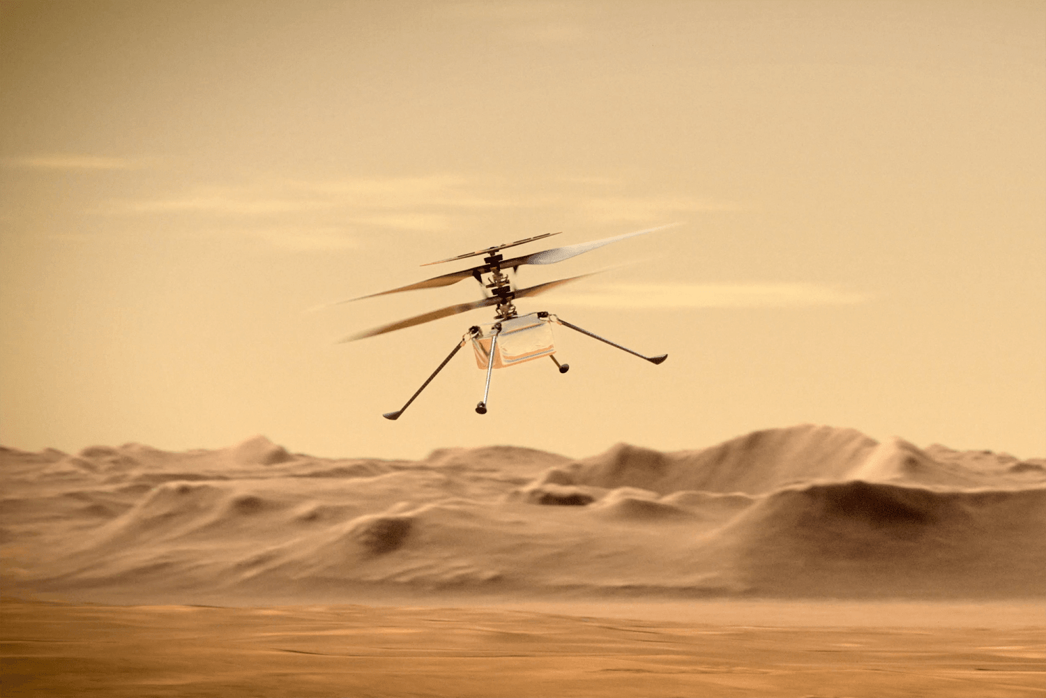 Mars Helicopter Survives Malfunction During Sixth Flight