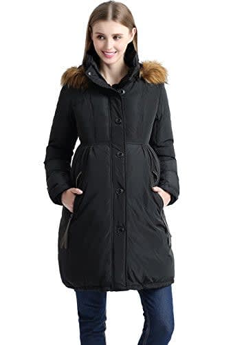 Momo Maternity Outerwear, Pregnancy Winter Jacket, Parka Coat