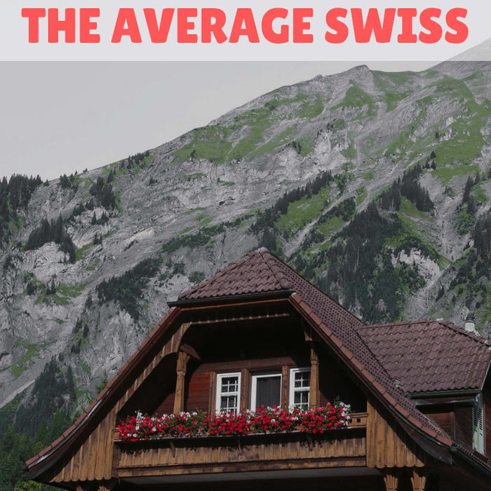 The Poor Swiss versus the Average Swiss Household