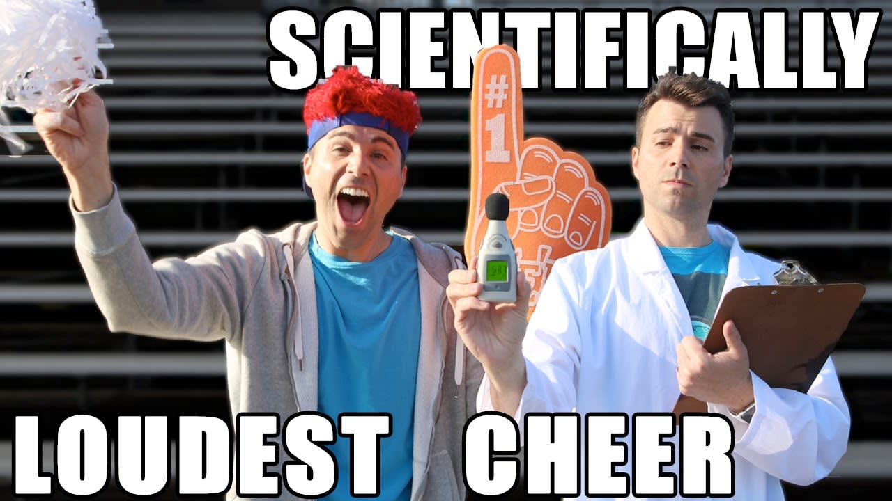 How to CHEER THE LOUDEST using SCIENCE!