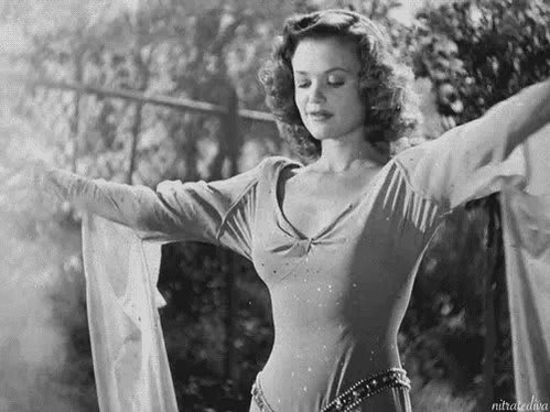 Simone Simon in The Curse of the Cat People (1944)
