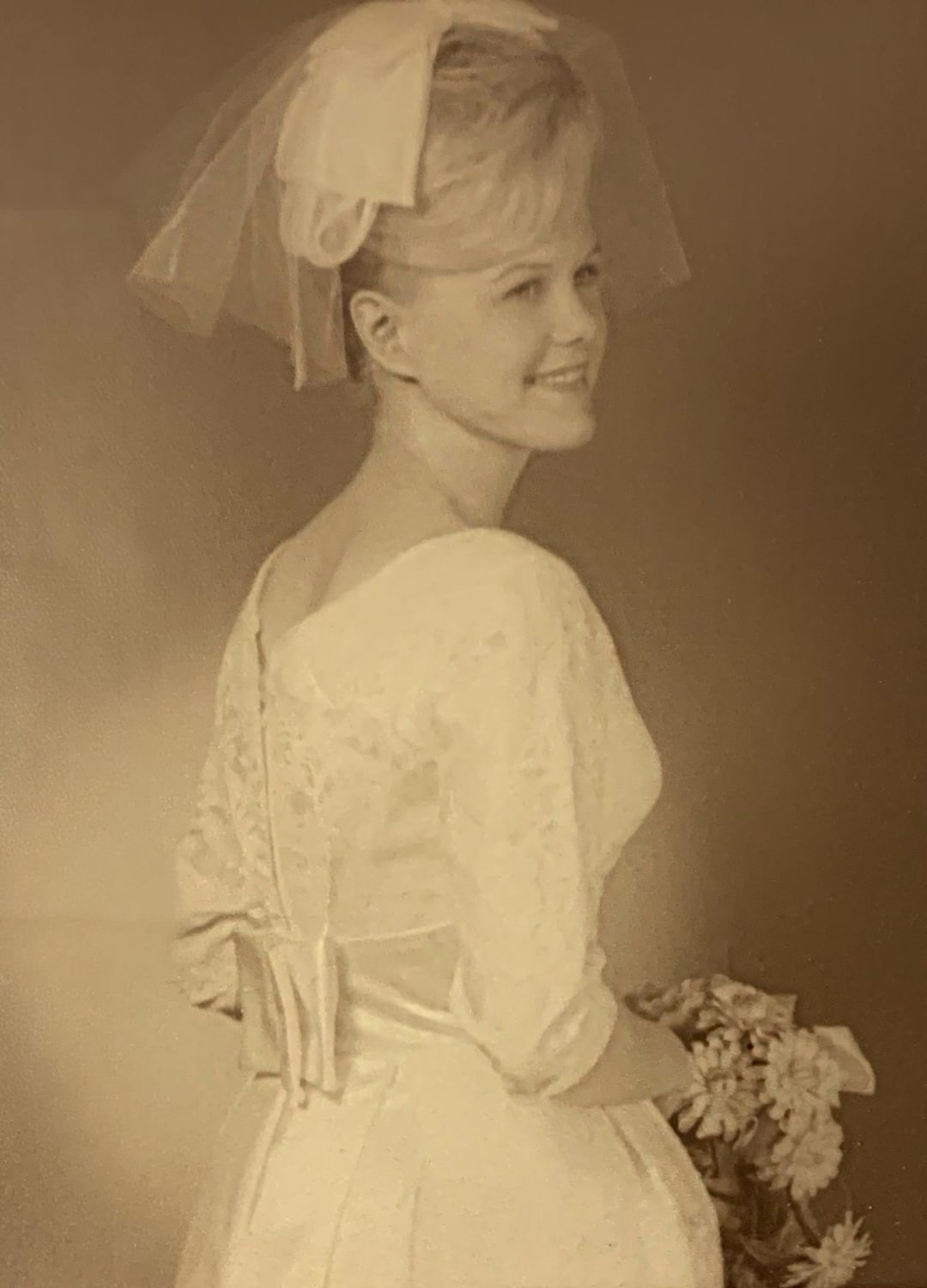my grandma, always stunning but especially as a bride, 1963.