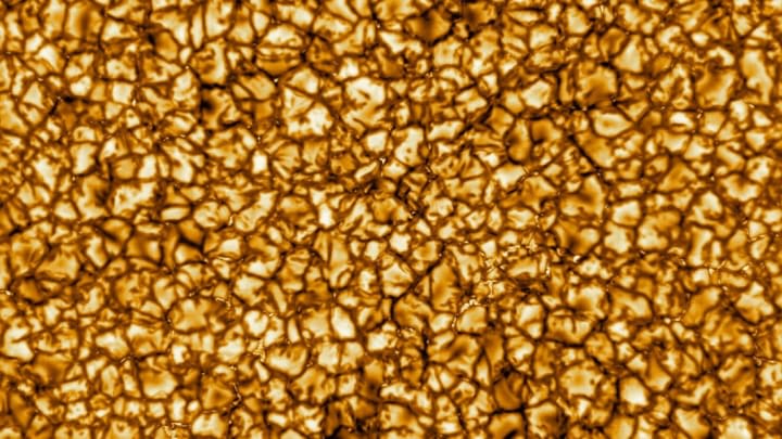 Super High-Resolution Photo of the Sun Reveals It Looks Like ... Corn