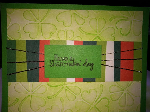 St. Patrick's Day Card Easy DIY