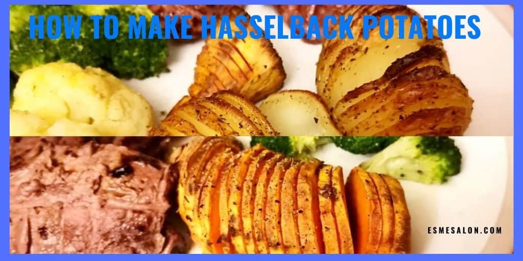 How To Make Hasselback Potatoes ~ Esme Salon