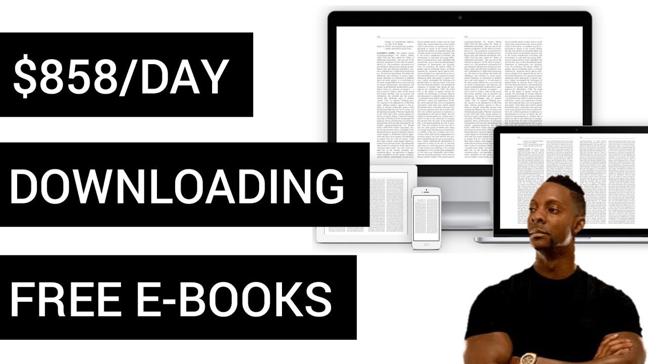 Earn $858 FOR FREE Downloading E-Books [Make Money Online in 2020]