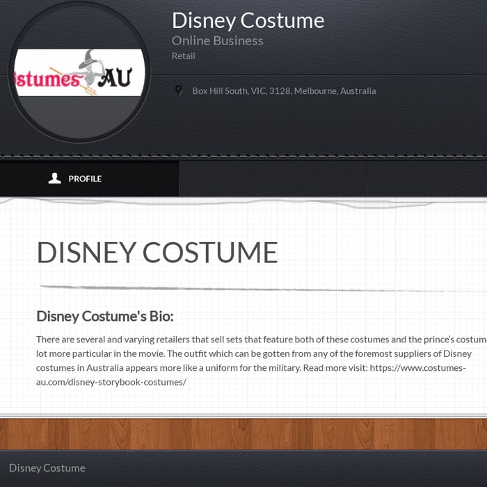 Disney Costume, Retail