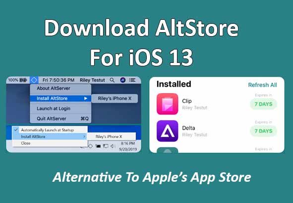 Download AltStore for iOS 13 Without Jailbreak
