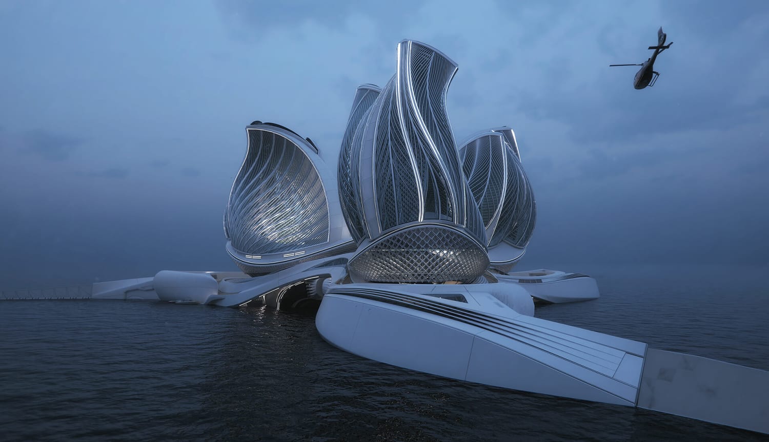 ‘8th Continent’ is an ocean cleaning facility that won the 2020 Grand Prix Award for Architecture and Innovation of the Sea