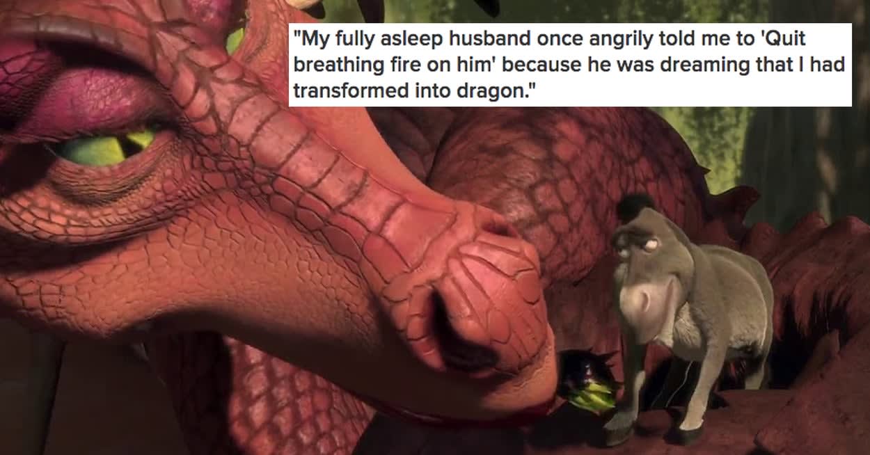 19 Strange And Hilarious Things People Have Heard Other People Say In Their Sleep