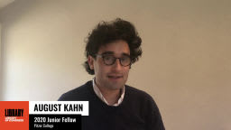 What I Did This Summer: Rising from the ashes, the Hebrew story of "Lehem Yehudah" told by 2020 Junior Fellow August Khan, explores the history of a legendary story that was burned. Watch:https://t.co/RlwfSfoJc5