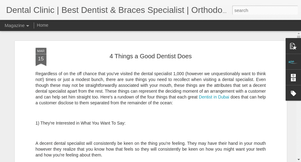 4 Things a Good Dentist Does