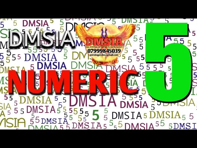 Numeric 5 Five DMSIA