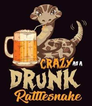 Savvy Turtle Crazy As A Drunk Rattlesnake