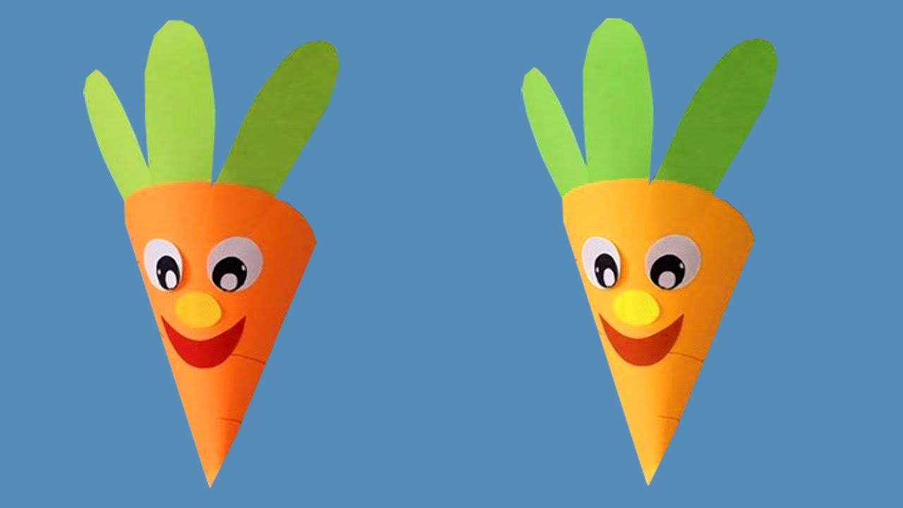 How To Make Paper Carrot