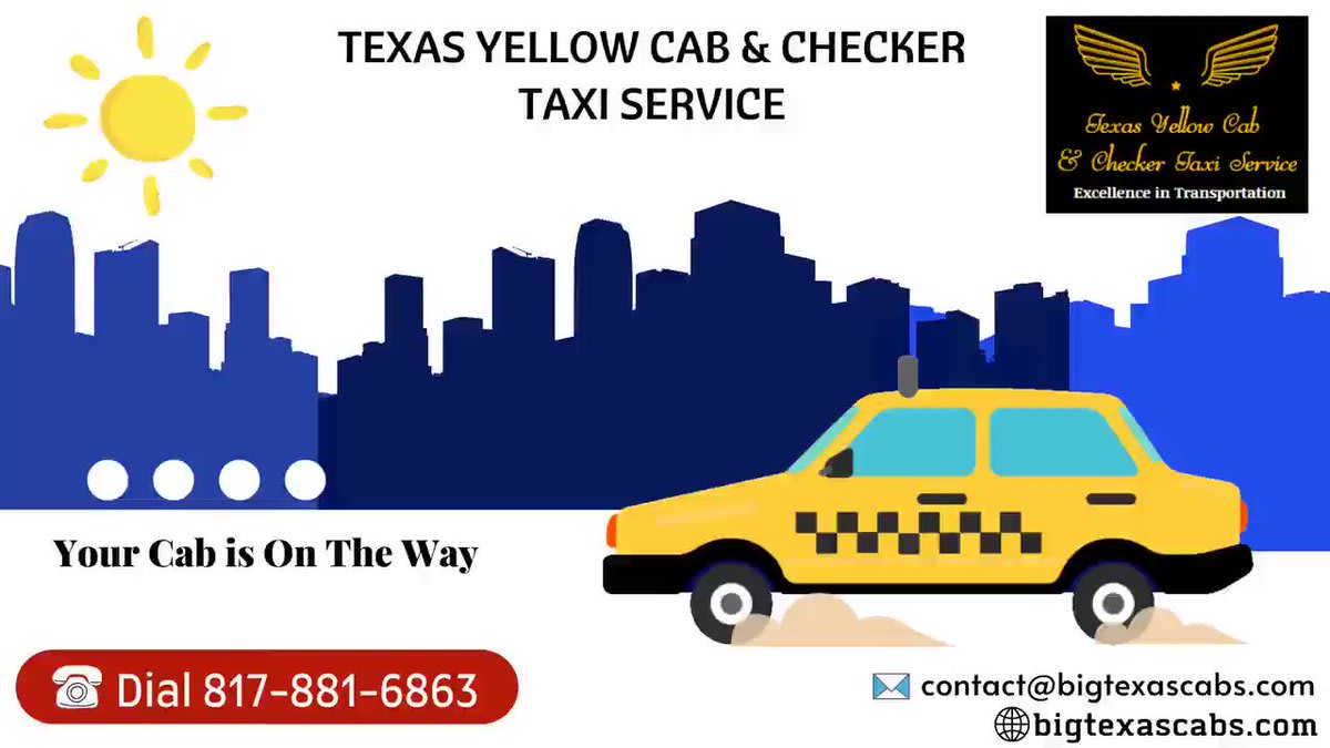 Texas Yellow Cab & Checker Taxi Service on Twitter
