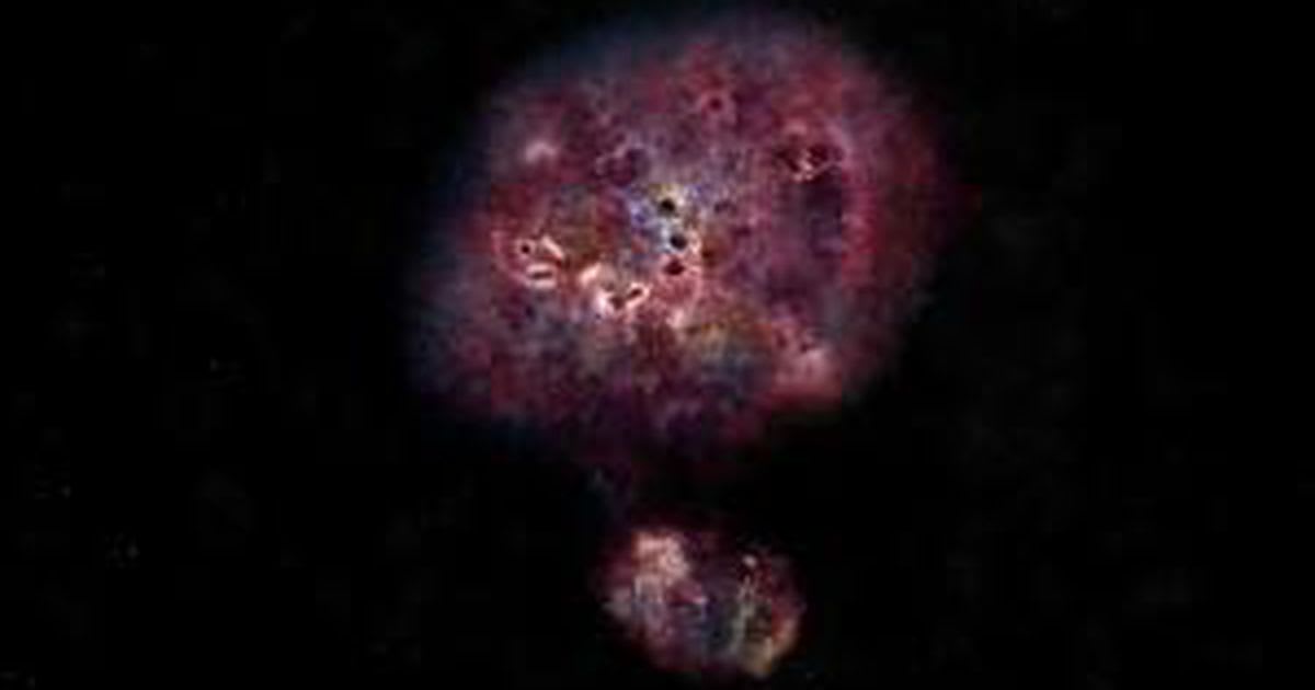 Astronomers puzzle over ancient 'monster' galaxy