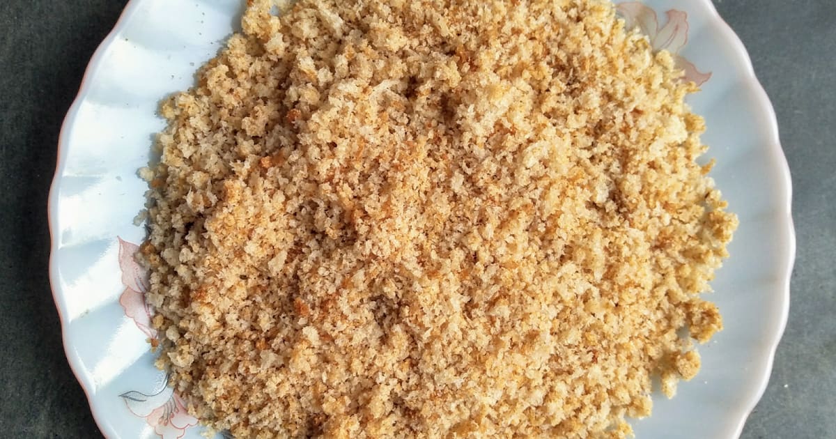 How to make Bread Crumbs without using Oven
