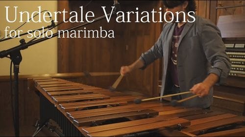 Doug Perry -- Undertale Variations - for solo marimba [Video Game Music] (2016)