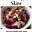 Zesty Cabbage Slaw - Victorious Living