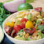 Shrimp Avocado Salad Recipe with Cajun Lime Dressing