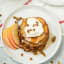 Apple Cinnamon Protein Pancakes filled w/ fall flavor.