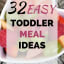 Easy, Healthy Toddler Meal Ideas