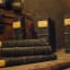 Unique Hogwarts Library Harry Potter Book Set