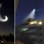 'What exactly is this?' Mysterious light is spotted in the night skies of China