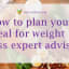 How to plan your meal for weight loss expert advice