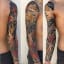 This was my first sleeve i wish i had the money to get a bodysuit (done by Fabio Gargiulo @southink tatto naples, italy)