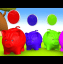 Colors for Children to Learn with Baby Pigs Color Coins in Piggy Bank - 3D Kids Learning Videos