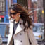 Amal Clooney Continues to Show Off Her Immensely Chic Coat Collection