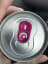 The tab on a can of peace tea
