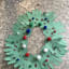 Handprint Christmas Wreath Craft: So You'll Always Remember How Little Their Hands Are