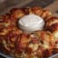 Garlic Knot Chicken Alfredo Ring Recipe by Tasty
