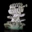 Spinning sculpture syncs with camera for trippy floating hand illusion
