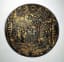 Parade shield made by Leone Leoni, Italian sculptor in XVIth century, depicting 'The Judgement of Paris'