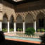 Beautyful Royal Alcazars of Sevilla, Mudejar architectur, islamic art and UNESCO World Heritage