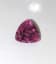 Natural Rhodolite Garnet Pink Gemstone Trilliant Cut